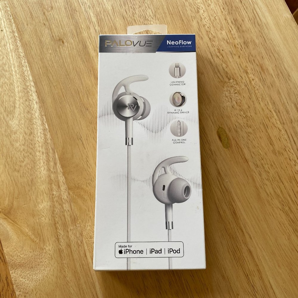 PALOVUE Lightning Earphones + Microphone